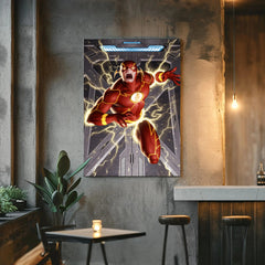 The Flash Canvas Wall Art: Energize Your Space with Super Speed Decor