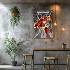 The Flash Canvas Wall Art: Energize Your Space with Super Speed Decor