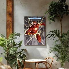 The Flash Canvas Wall Art: Energize Your Space with Super Speed Decor