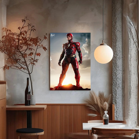 The Flash Wall Art Prints: High-Quality Decor for DC Comics Lovers