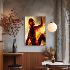 Lightning Fast Flash Canvas Art Prints for Home & Office Decor