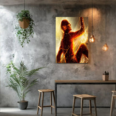 Lightning Fast Flash Canvas Art Prints for Home & Office Decor
