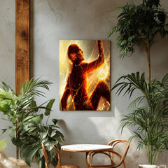 Lightning Fast Flash Canvas Art Prints for Home & Office Decor