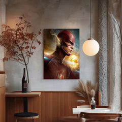 The Flash Wall Art: Super Speedster in Stunning Canvas Prints for Fans