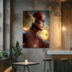 The Flash Wall Art: Super Speedster in Stunning Canvas Prints for Fans