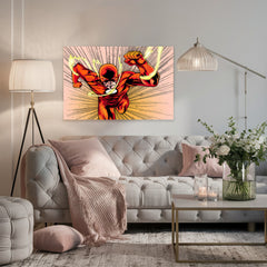 The Flash Superhero Wall Art: Bold, Action-Packed Prints for Fans