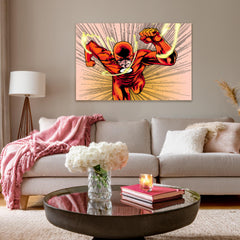 The Flash Superhero Wall Art: Bold, Action-Packed Prints for Fans