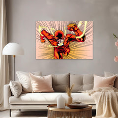 The Flash Superhero Wall Art: Bold, Action-Packed Prints for Fans