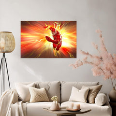 The Flash Canvas Wall Art: Vibrant Prints for Speedster-Loving Fans