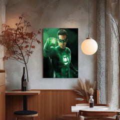 Green Lantern Canvas Prints: Vibrant Wall Art for Comic Book Lovers