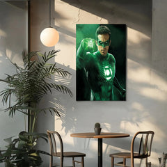 Green Lantern Canvas Prints: Vibrant Wall Art for Comic Book Lovers