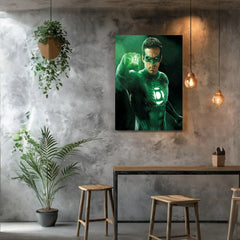 Green Lantern Canvas Prints: Vibrant Wall Art for Comic Book Lovers