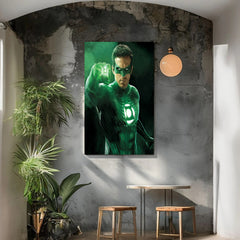 Green Lantern Canvas Prints: Vibrant Wall Art for Comic Book Lovers
