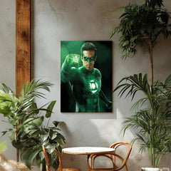 Green Lantern Canvas Prints: Vibrant Wall Art for Comic Book Lovers
