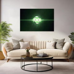 Green Lantern Canvas Wall Art Prints: Power Ring-Inspired Decor