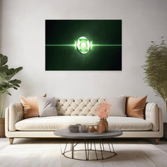 Green Lantern Canvas Wall Art Prints: Power Ring-Inspired Decor