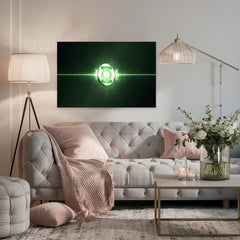 Green Lantern Canvas Wall Art Prints: Power Ring-Inspired Decor