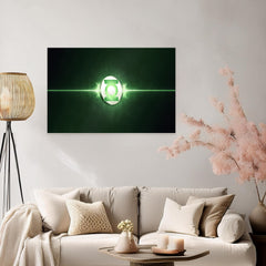 Green Lantern Canvas Wall Art Prints: Power Ring-Inspired Decor