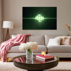 Green Lantern Canvas Wall Art Prints: Power Ring-Inspired Decor
