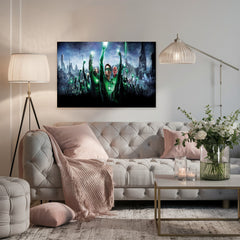 Green Lantern Superhero Canvas Prints: Bold Wall Art for Your Room