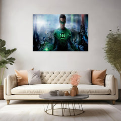 Green Lantern Canvas Art: Dynamic Wall Prints for DC Universe Fans