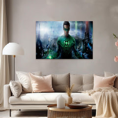 Green Lantern Canvas Art: Dynamic Wall Prints for DC Universe Fans