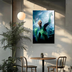 Green Lantern Canvas Prints: High-Quality Decor for Comic Book Lovers