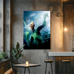 Green Lantern Canvas Prints: High-Quality Decor for Comic Book Lovers