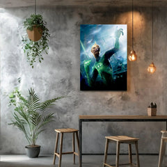 Green Lantern Canvas Prints: High-Quality Decor for Comic Book Lovers