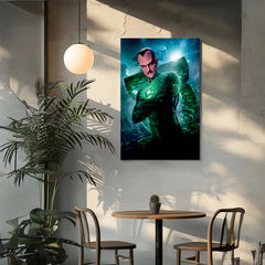 Green Lantern Wall Art: Iconic Superhero Canvas Prints for Your Space