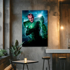 Green Lantern Wall Art: Iconic Superhero Canvas Prints for Your Space
