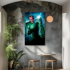 Green Lantern Wall Art: Iconic Superhero Canvas Prints for Your Space