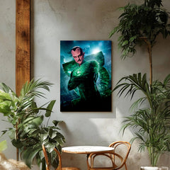 Green Lantern Wall Art: Iconic Superhero Canvas Prints for Your Space