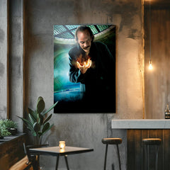 Green Lantern Superhero Canvas Wall Art: Perfect Decor for DC Fans