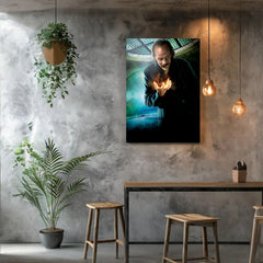 Green Lantern Superhero Canvas Wall Art: Perfect Decor for DC Fans