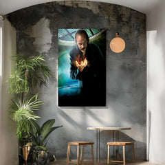 Green Lantern Superhero Canvas Wall Art: Perfect Decor for DC Fans