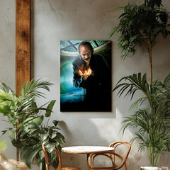 Green Lantern Superhero Canvas Wall Art: Perfect Decor for DC Fans