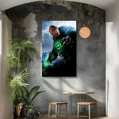 Green Lantern Canvas Prints: Heroic Wall Art for Home & Office Decor