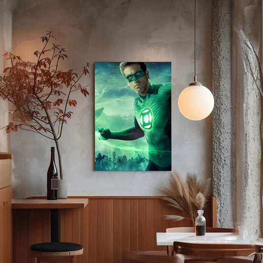Green Lantern Canvas Wall Art Prints: Iconic DC Superhero for Home Decor