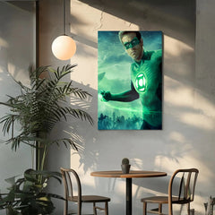 Green Lantern Canvas Wall Art Prints: Iconic DC Superhero for Home Decor