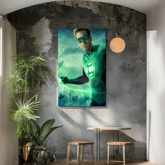 Green Lantern Canvas Wall Art Prints: Iconic DC Superhero for Home Decor