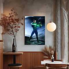 Green Lantern Superhero Canvas Prints: Bold Wall Art for DC Fans