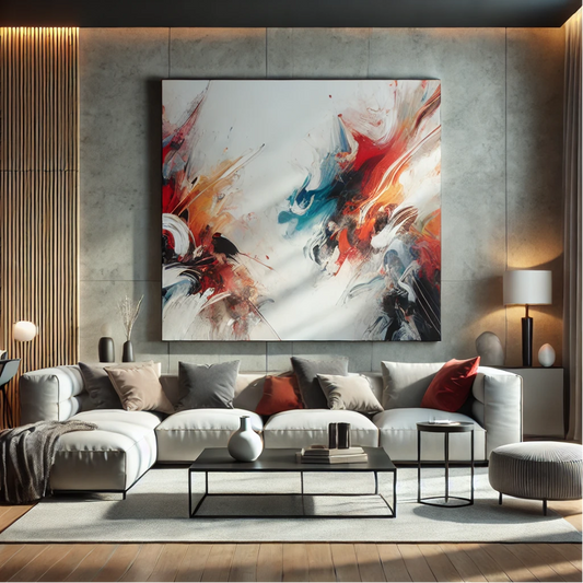 Creating a Focal Point in Your Home with Large Canvas Art