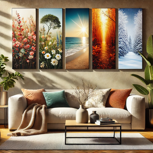 Seasonal Canvas Wall Art: Refreshing Your Decor Throughout the Year