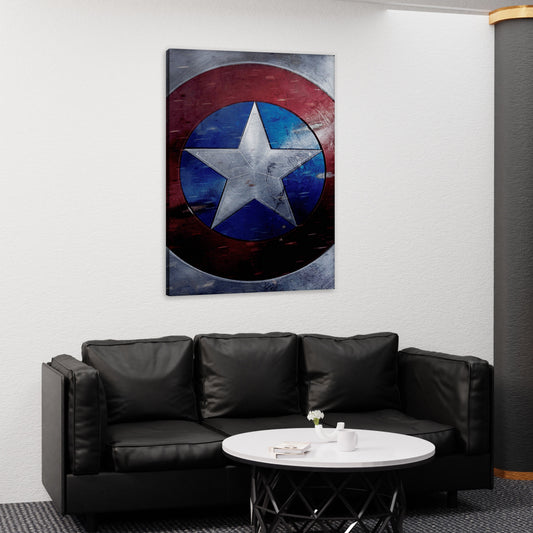 Captain America Canvas wall Art