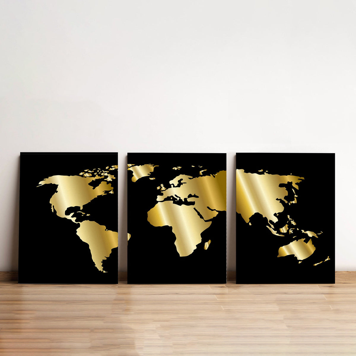 World Map Minimalist Art