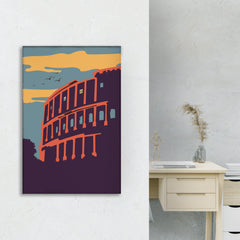 Colosseum Sketch Wall Art