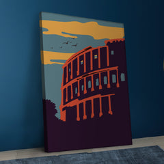 Colosseum Sketch Wall Art