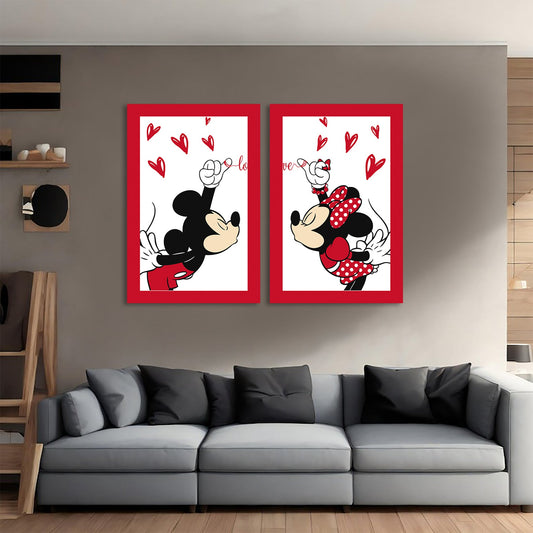 Micky Couple Love Art