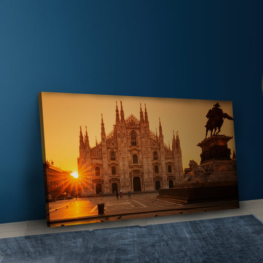 Duomo Di MIlano Canvas Wall Art